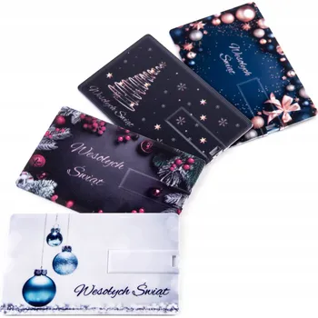 USB flash disk Pendrive MemoRabbit flash disk kreditní karta s potiskem 2 GB 2.0 2 GB USB 2.0 bílý