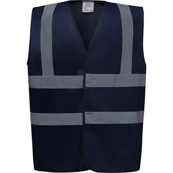 pracovní vesta Yoko Vesta HVW100 Hi-Vis, výstražná COT79W10000305-navy 2XL Navy