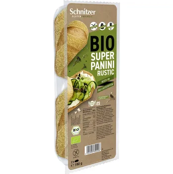 Schnitzer Panini rustikální bezlepkové BIO 180 g