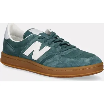 Dámské tenisky Semišové tenisky New Balance CT500 zelená barva, CT500AA, 36, 67X