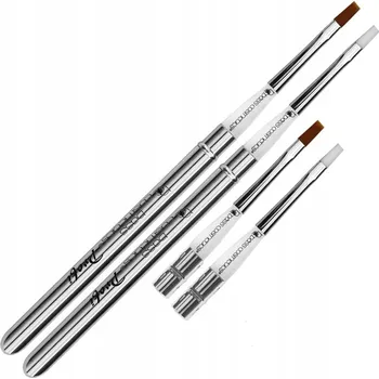 Kosmetický štětec Štětec na modelování gelu Classic, velikost 4, bílý