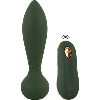 Emerald Love Luxurious RC Anal Plug Green