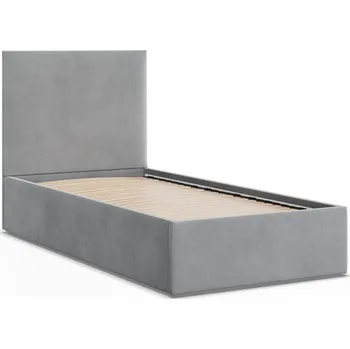 Postel Čalouněná postel PAOLA 90x200 cm s roštem Šedá III