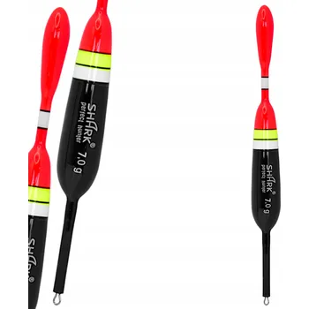 Signalizace záběru Průběžný splávek z balsy SHARK 7,0 g / 15 cm