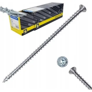 Vrut Tesařské vruty 8x450mm, plný závit, zápustná hlava, 1 ks. CPS DOMAX