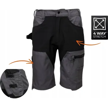 Pracovní oblečení Dlouhé pracovní kalhoty BoSafety MASHUP-RC vel. 56