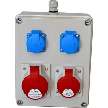 Rozvaděč Staveništní rozvaděč R1632 5x16A, 32A