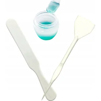 Plastové špachtle na kosmetiku pro krémy a masky