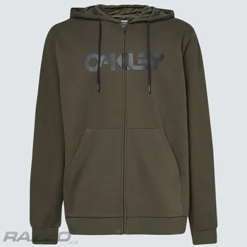 Pánská mikina Pánská mikina Oakley Teddy Full Zip Hoodie New Dark Brush Black XL