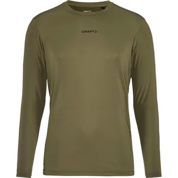 Pánské Tričko s dlouhým rukávem CRAFT ADV ESSENCE LS TEE 2 M 1914793-664000 – Olivová S