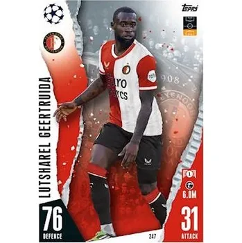 Karetní hra Match Attax 2023/24 247 Lutsharel Geertruida Topps