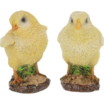 Zahradní dekorace Zvířátka a postavy OUTDOOR TRUE TO NATURE Kuřátko, 9cm, žlutá, (č.1+č.2)|výběr z variant|Esschert Design - produkt č. 2