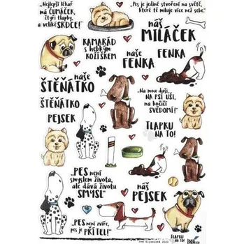 samolepka Samolepky A5: Pes