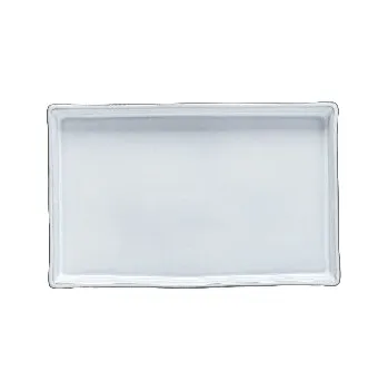 Tác 19x12cm, LAGOA ECO GRES, bílá (balení)|Costa Nova