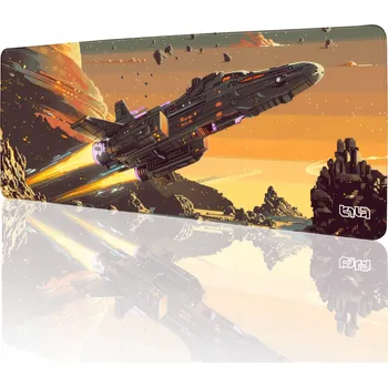 Podložka pod myš PODLOŽKA POD MYŠ XXL Dry Spacelands 80x30 TILT Herní Podložka na Stůl