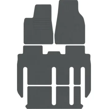 autokoberec Kobercové rohože Edecor velurové 4 ks