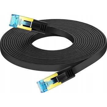 Síťový kabel Plochý síťový kabel LAN ETHERNET RJ45 S/STP CAT8 3M