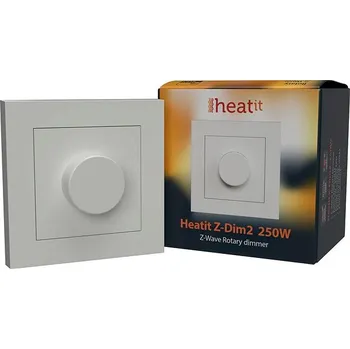 vypínač HEATIT Z-Dim2 250W, otočný stmívač
