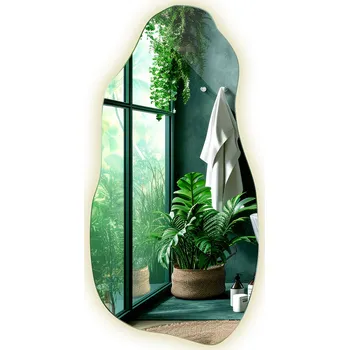 Zrcadlo Zrcadlo LED s Energeticky Úsporným Osvětlením do Ložnice a Obývacího Pokoje 45x90