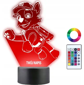 Lampička Noční lampa Plexido vícebarevná