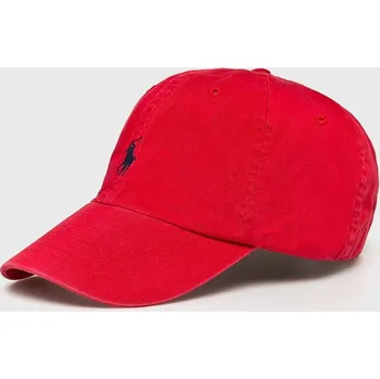 Kšiltovka Čepice Polo Ralph Lauren, ONE SIZE, červená, 33X