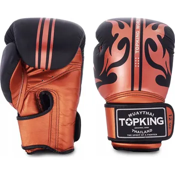 Boxerské rukavice Boxerské rukavice Top King TKBGWS-COP-BK-14oz 14 oz