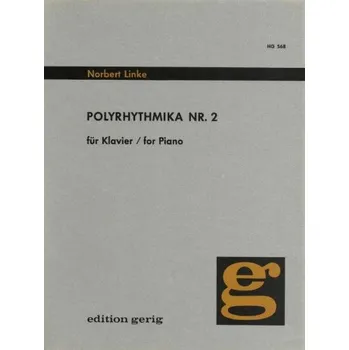 Norbert Linke: Polyrhythmika, Nr. 2 (noty na klavír)