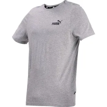 Pánské tričko s krátkým rukávem Puma ESS SMALL LOGO TEE šedé 586668-03 - L | UK 11,5 | US 12