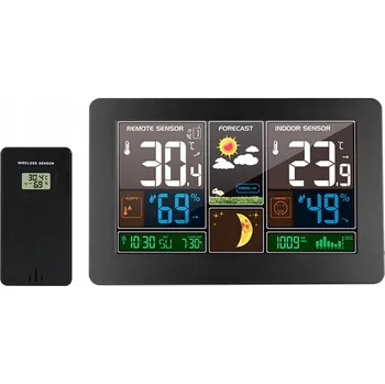 IP kamera FanJu 3378: Meteostanice s funkcí synchronizace času a předpovědí počasí