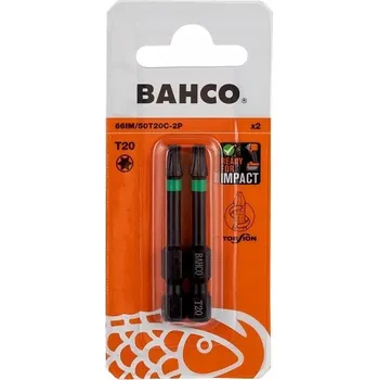 Bit BAHCO 66IM/50T20C-2P Rázový bit T20 x 50 mm, 2 ks