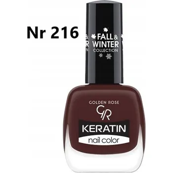 Lak na nehty Golden Rose Keratin 216 10,5 ml lak na nehty