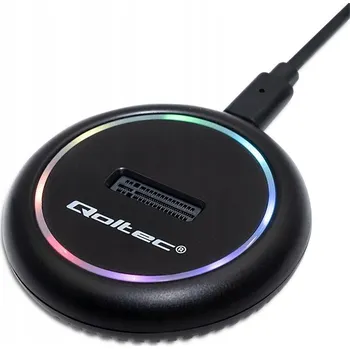 Příslušenství pro datový nosič Qoltec Dokovací stanice pro SSD M.2 NVMe SATA USB-C 2TB