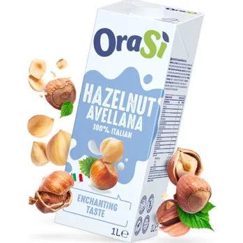 Limonáda Nápoj z lískových ořechů s vitamíny a vápníkem - vegan - OraSi 1000ml