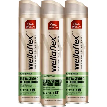 Stylingový přípravek Wellaflex Flexible Ultra Lak na vlasy 250ml x3