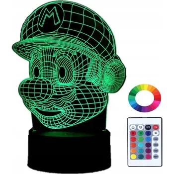 Lampička Plexido vícebarevná Noční lampa