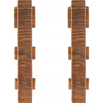 soklová lišta Spojka Salag PVC 22 x 72, délka 1 cm, dub