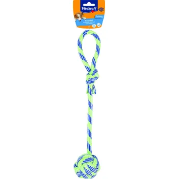 Hračka pro psa Vitakraft CHOVEX Vitakraft uzlový míček na šňůře 40cm