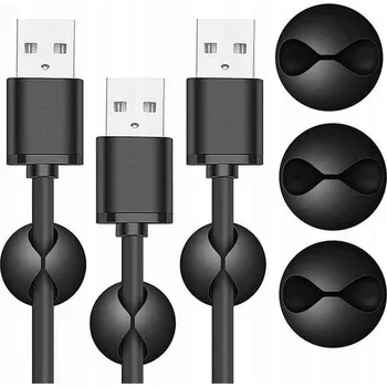 kabelová chránička ORGANIZÉR x3 DRŽÁK SVORKA KLIP NA KABELY