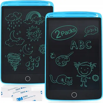 Zápisník Modrý poznámkový blok tablet , zápisník - 2 ks