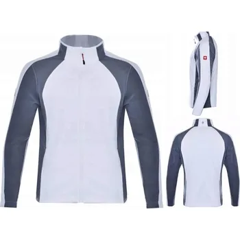 Pánská mikina Mikina fleecová polar Engelbert Strauss microflexx dryplex 77820 bílá 3XL