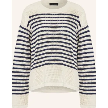 Dámský svetr Repeat Dámský Svetr, krémová / tmavě modrá, 40