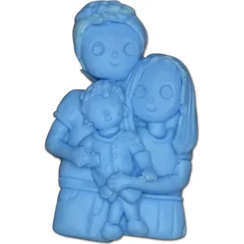 Mýdlo Ruční výroba ozdobné vonné glycerinové mýdlo – rodina