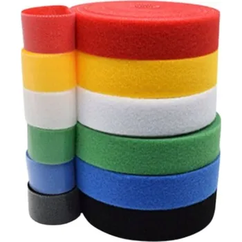 Stahovací páska Páska se suchým zipem, stahovací pásek na kabely, 20 mm x 1 m