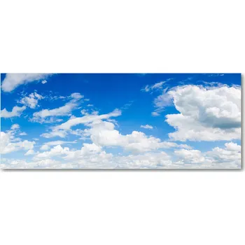 Obraz Lacobel pod skříňky do kuchyně Mraky na obloze XXL