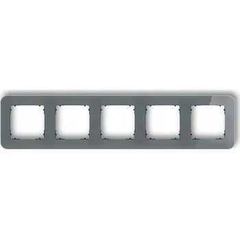 Pětidílný Rámeček Karlik šedý