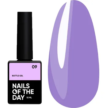 Lak na nehty NAILSOFTHEDAY Gel v lahvičce 09, 10 ml