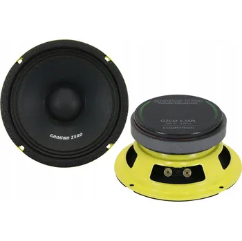 Reproduktor do auta Jednopásmové reproduktory do auta Ground Zero GZCM 6.5SPL