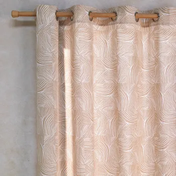 Blancheporte Záclona s potiskem bílá/přírodní 140x180 cm