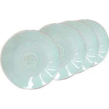 Talíř Talíř na pečivo 16cm, NOVA GIFT, tyrkysová, DÁRKOVÉ BALENÍ 4ks (DOPRODEJ)|Costa Nova