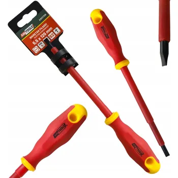 Šroubovák AWTOOLS Šroubovák plochý VDE 5,5x125mm AW37106